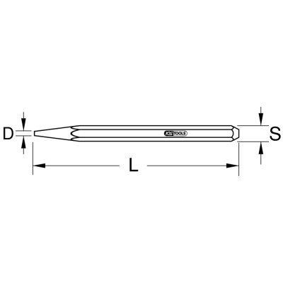 Broche De Monteur Bronzeplus 500Mm, Ø 5Mm