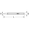 Broche De Monteur Bronzeplus 500Mm, Ø 5Mm