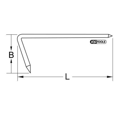 Pointe À Tracer Bronzeplus 450Mm, Ø 19Mm