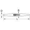 Chasse-Rivets Double Bronzeplus 200Mm, Ø 22Mm
