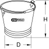 Seau Bronzeplus 10 Litres
