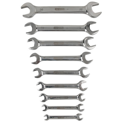 Jeu De 9 Clés À Fourches Inox, 8 À 32 mm