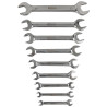 Jeu De 9 Clés À Fourches Inox, 8 À 32 mm