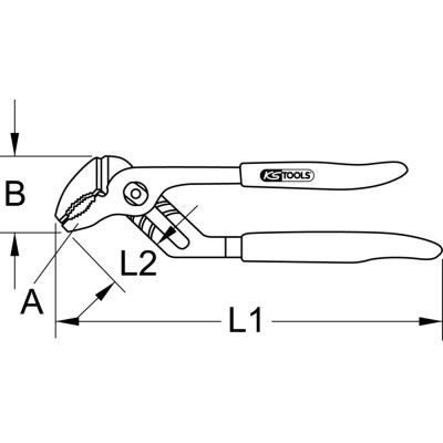 Pince Multiprises Titanplus 10'', 250Mm