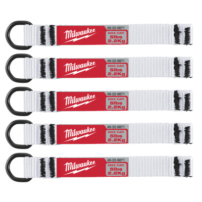 Anneaux D'Attachement 2,25 Kg - 5 Pcs-Milwaukee Epi