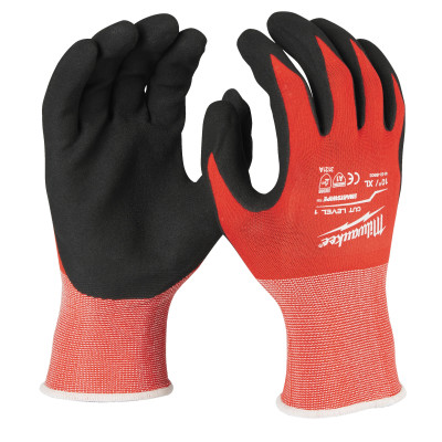 Gants Anti-Coupure Niveau 1/A Xl/10- 1 Pc-Milwaukee Epi