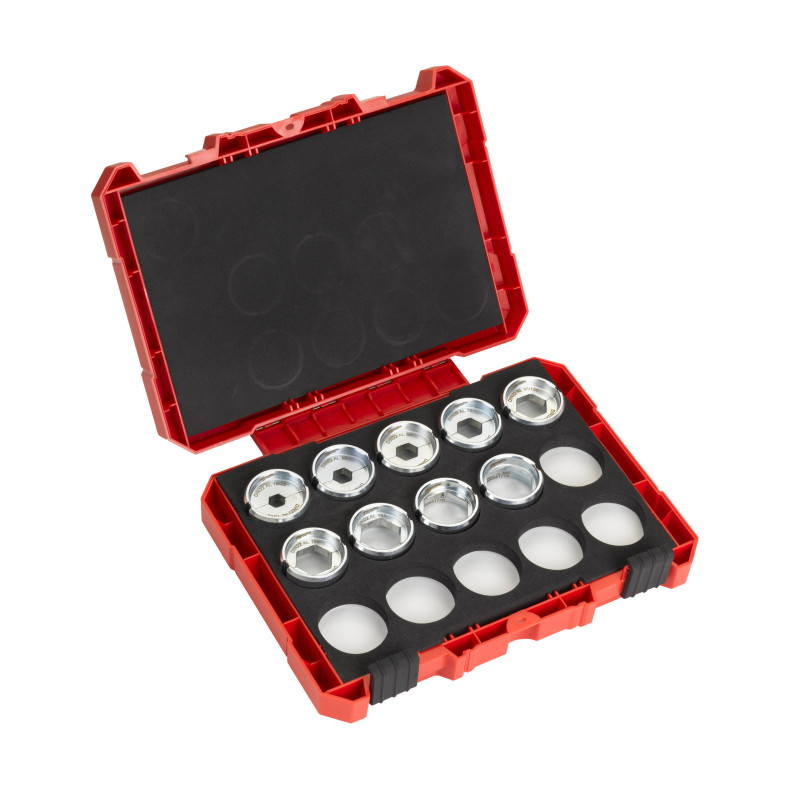 Din 22 Al (9Pcs) - Coffret De Matrices Pour M18 Hcct-Milwaukee Systeme Attacheme