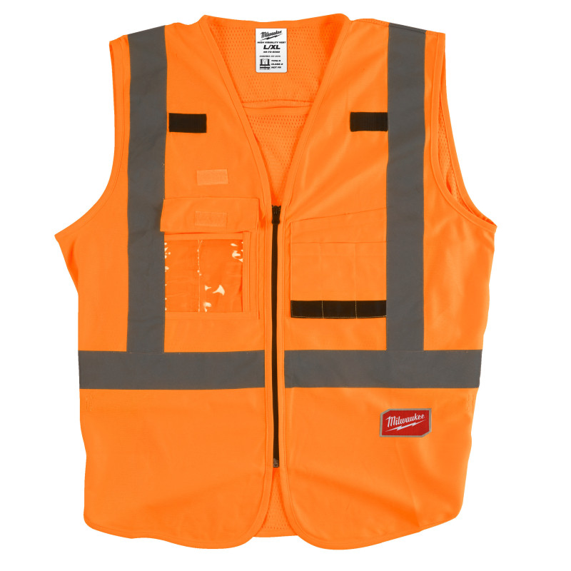 Gilet Haute Visibilté Orange - Xxl - 1 Pc-Milwaukee Epi