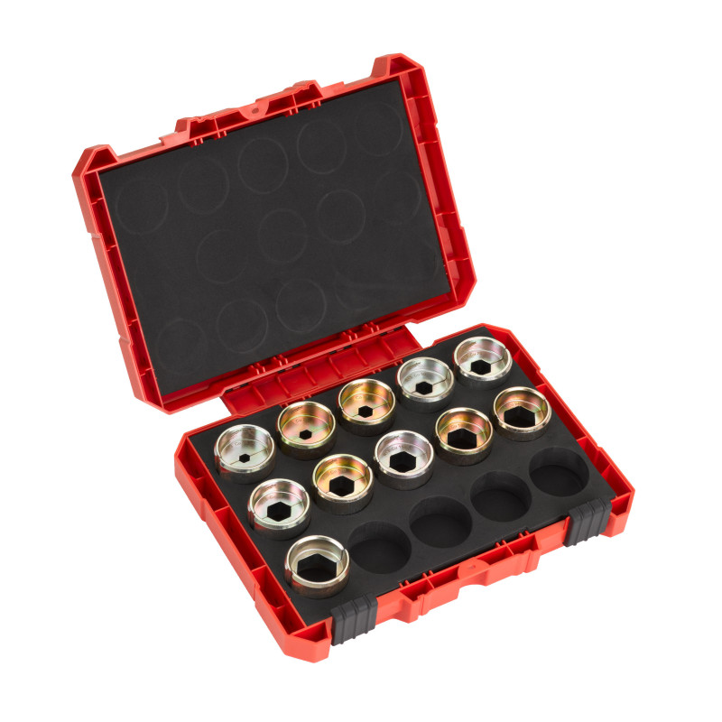 Din13 Al (11Pcs) - Coffret De Matrices Pour M18 Hcct109/42-Milwaukee Systeme Att