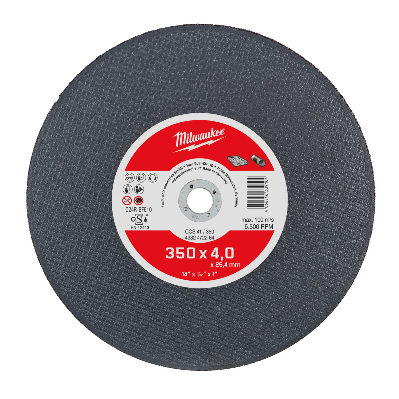 Disque À Tronçonner Ductile 350X4 mm 1Pc-Milwaukee Consommable